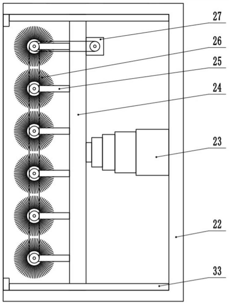 A device for cleaning wall tiles for decoration