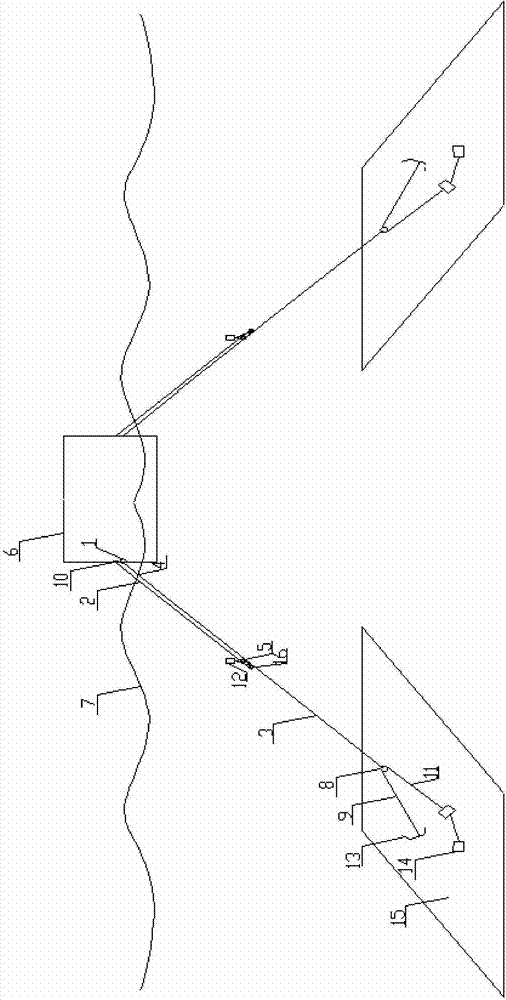 Mooring device for tension mooring system