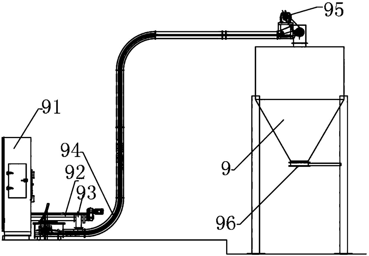 Energy-saving belt type sludge low-temperature drying device