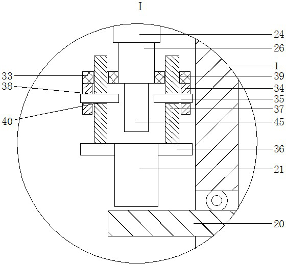 A prefabricated building concrete prefabricated column positioning guide device