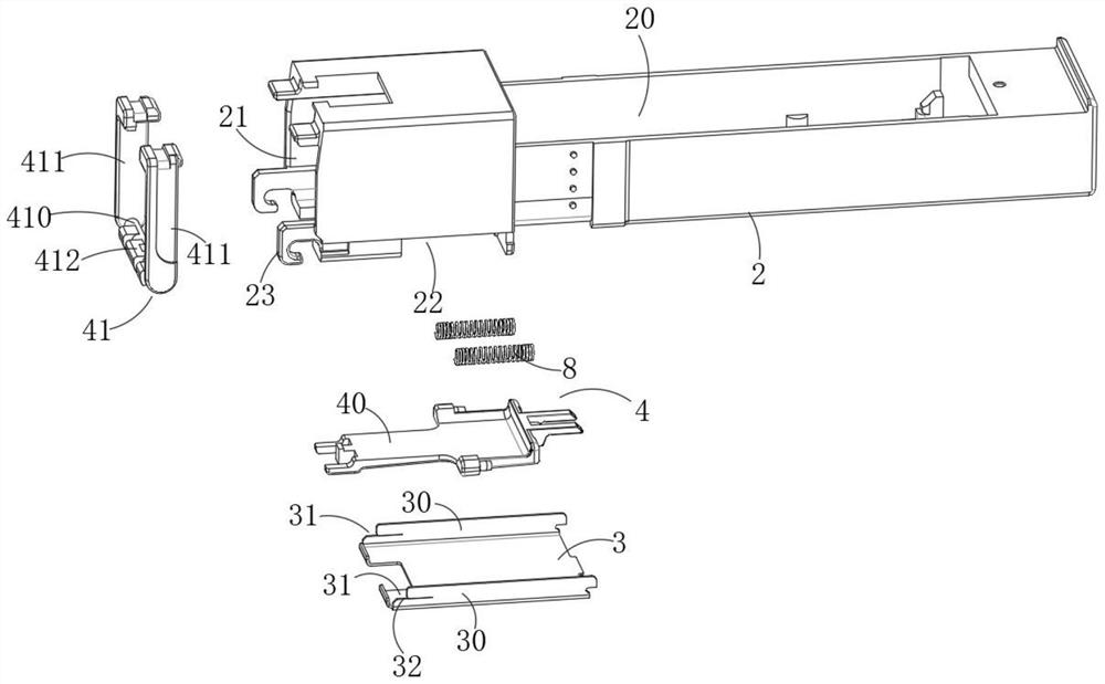 Box body assembly and optical module