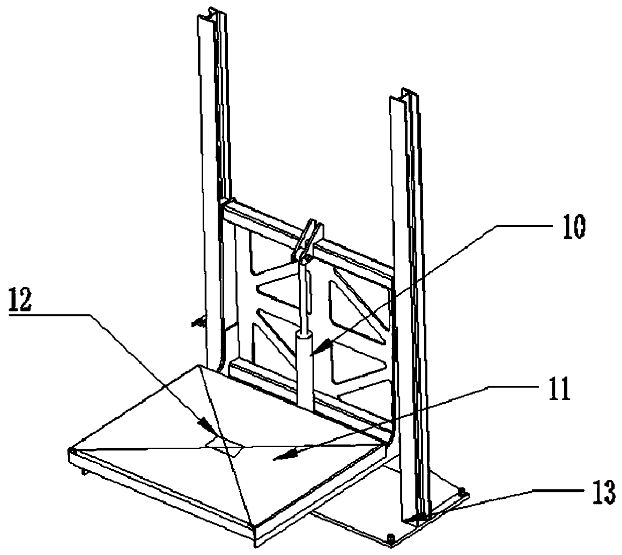 A device for pasture high-density compression molding and a method for adjusting weight during compression