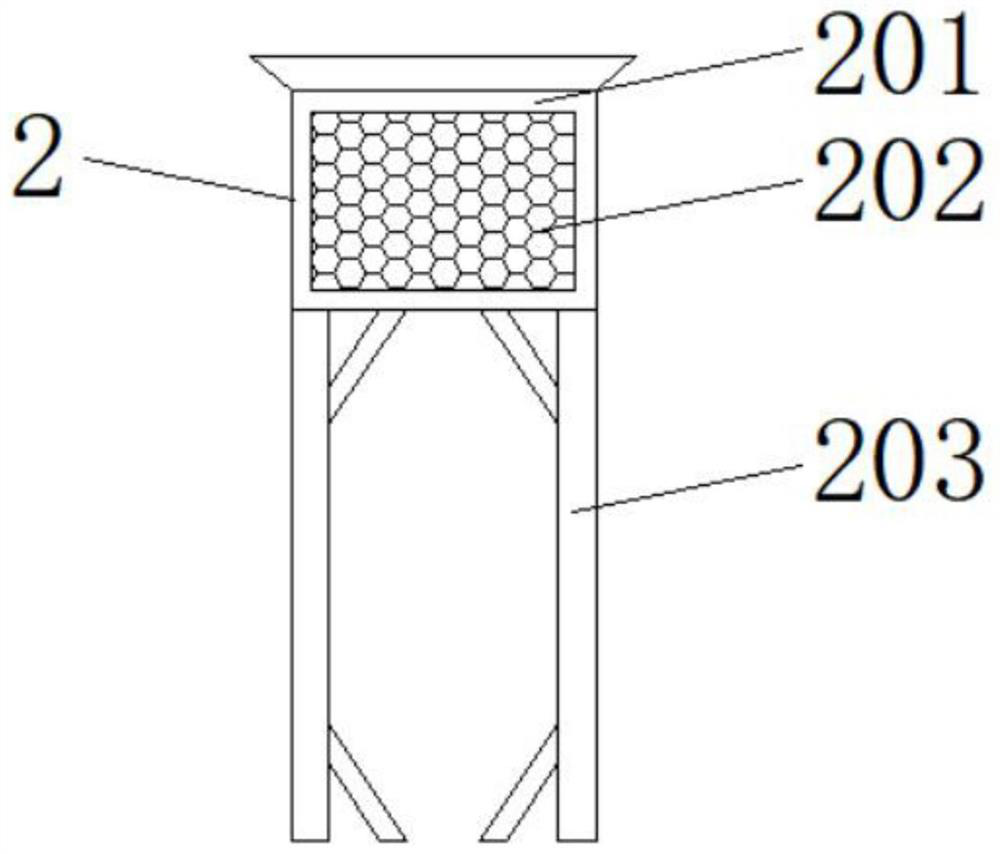 Assembled rainwater collecting device for sponge city