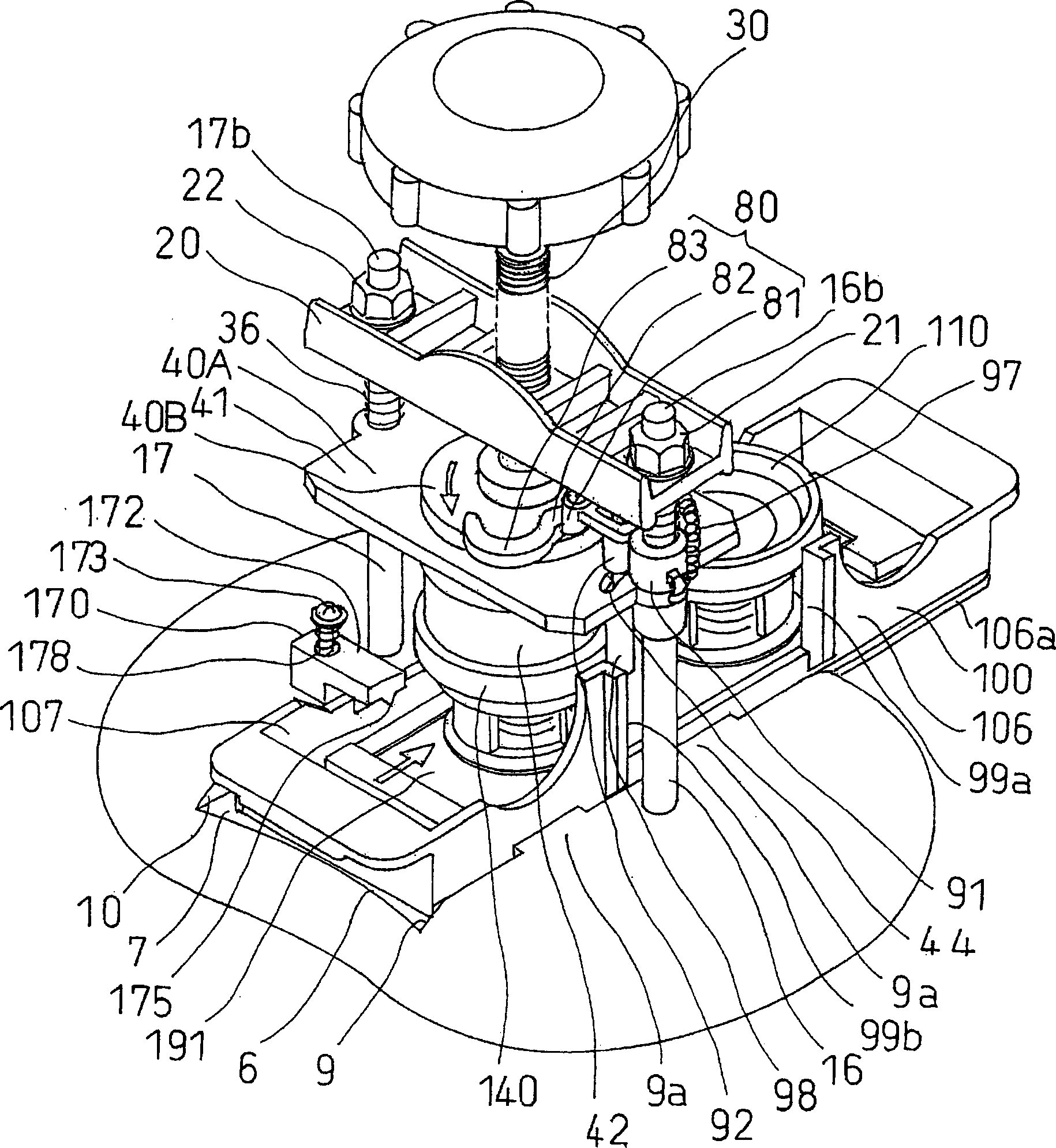 Batch production device, batch, and press form mounting method in batch production device