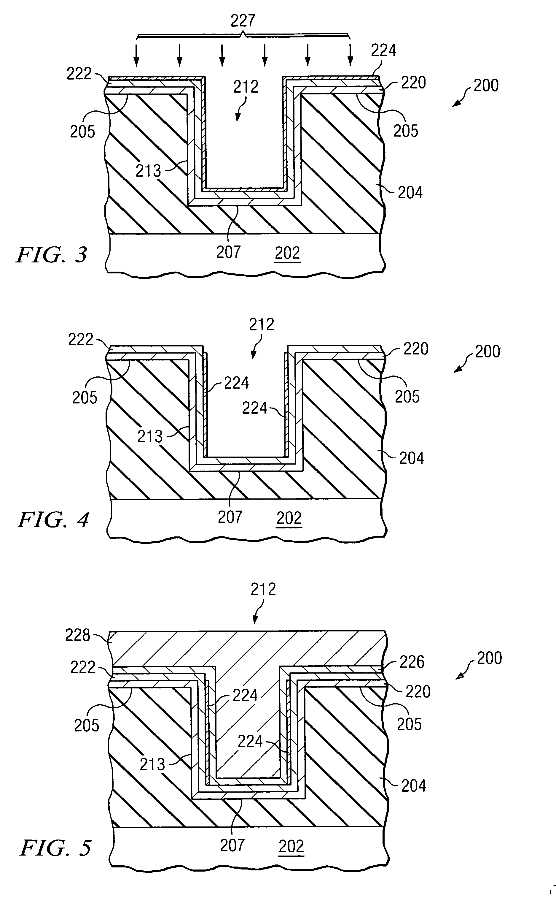 Barrier layers for conductive features
