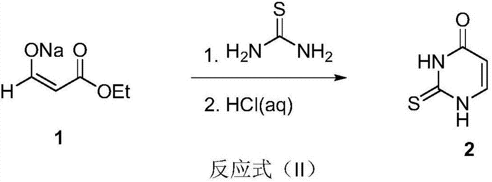 Preparation method of uracil