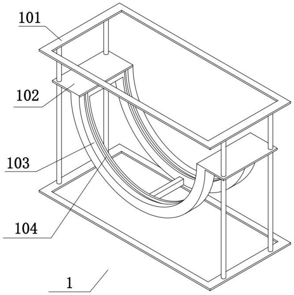 A self-rescue device for an offshore drilling platform