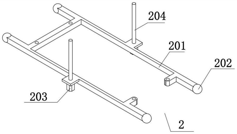 A self-rescue device for an offshore drilling platform