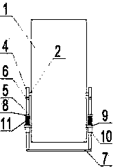 Feeding device of powder concentrator