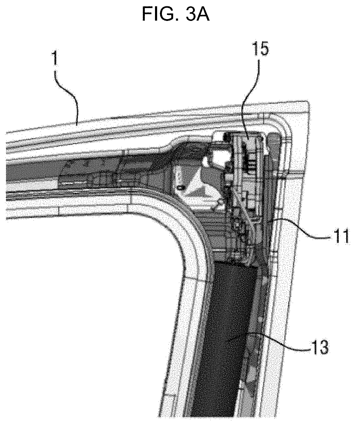 Reinforcement structure for b-pillarless opposite sliding doors