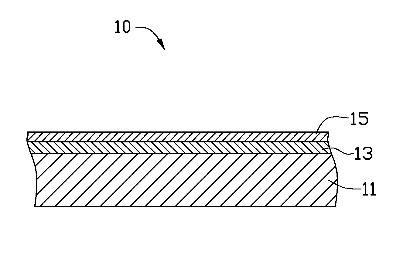 Coated article and method for making the same