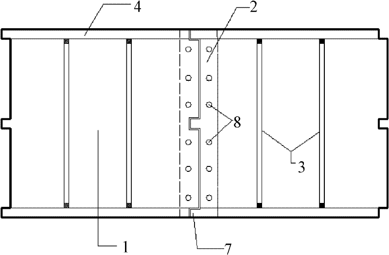 Engineering machinery construction channel in debris flow state alluvial soil area