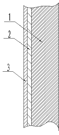 Simulated aluminum sheet wallboard coated with ultraviolet-resistant coating and preparation method thereof