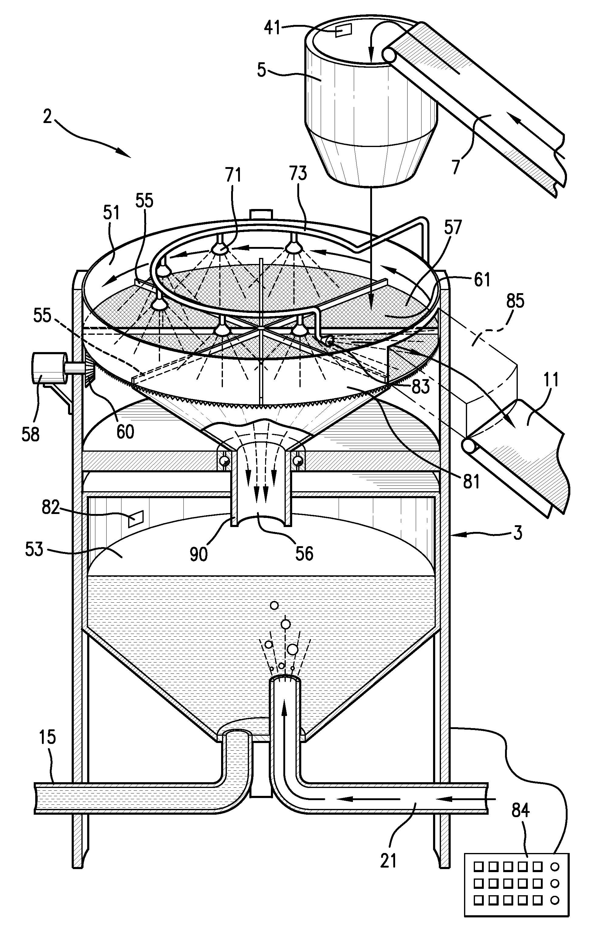 System and method for making liquid compost