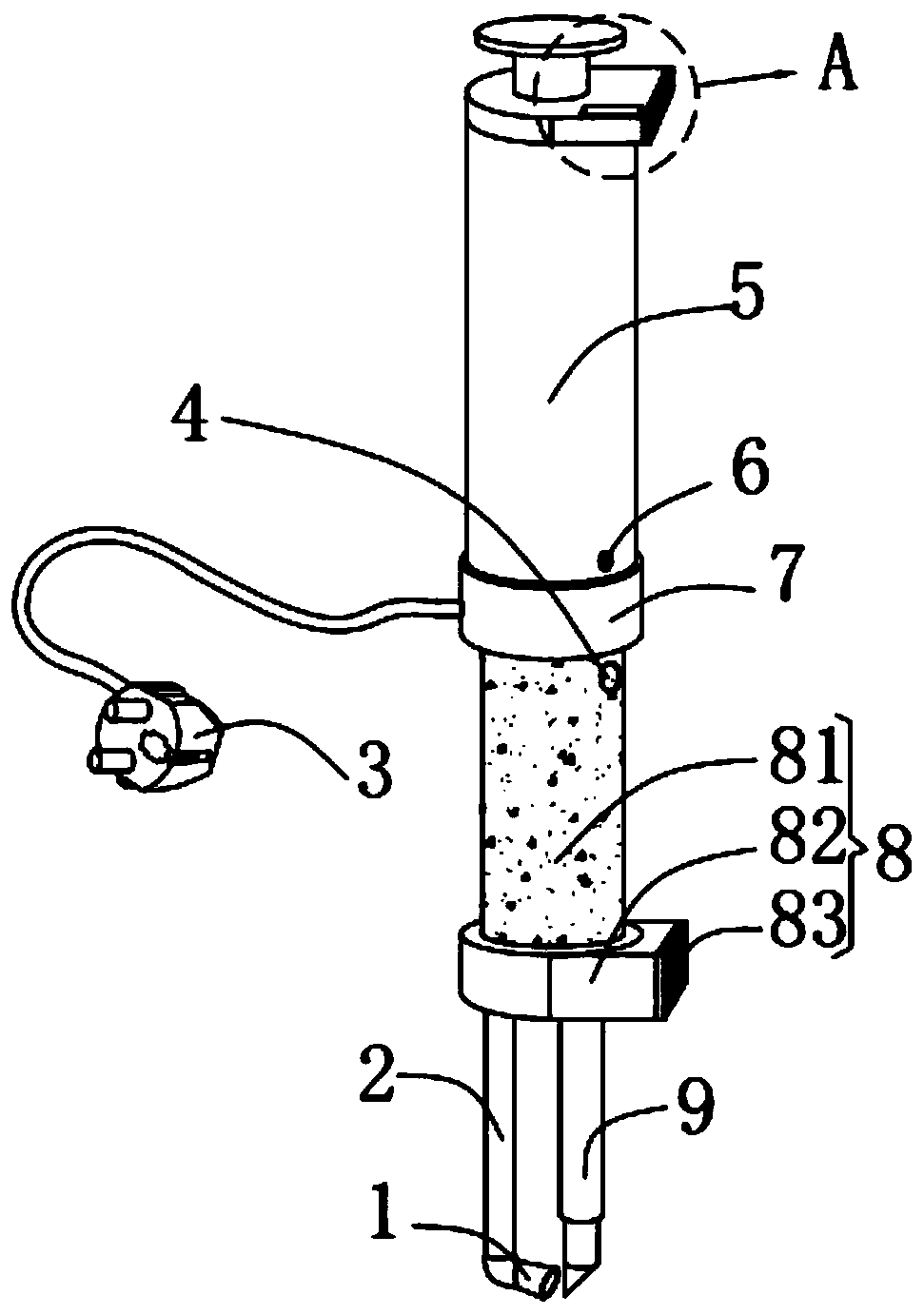 A pcb board welding maintenance device