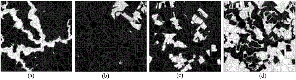 Object-based remote sensing image super-resolution charting method