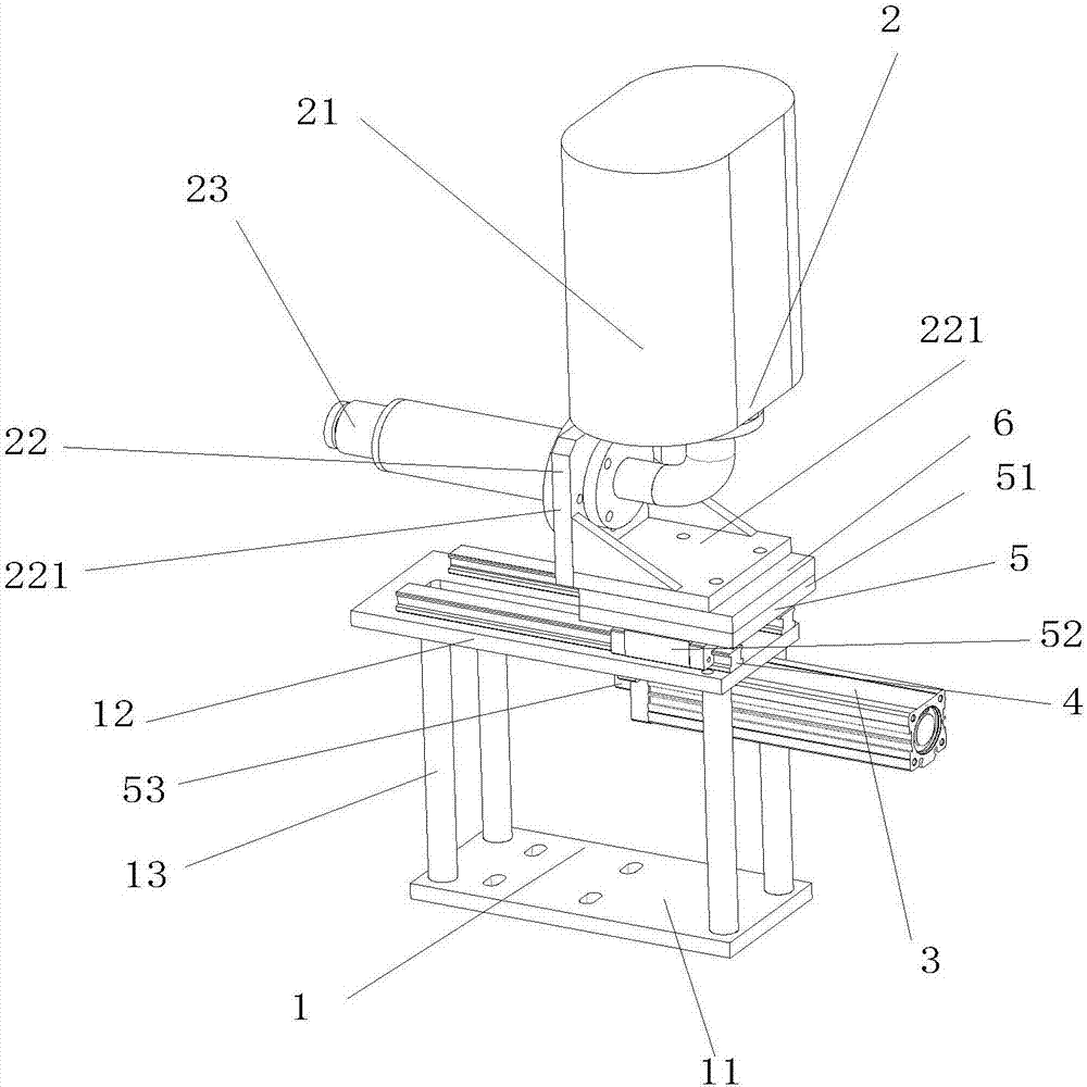 Silencer butt joint device for engine test bench