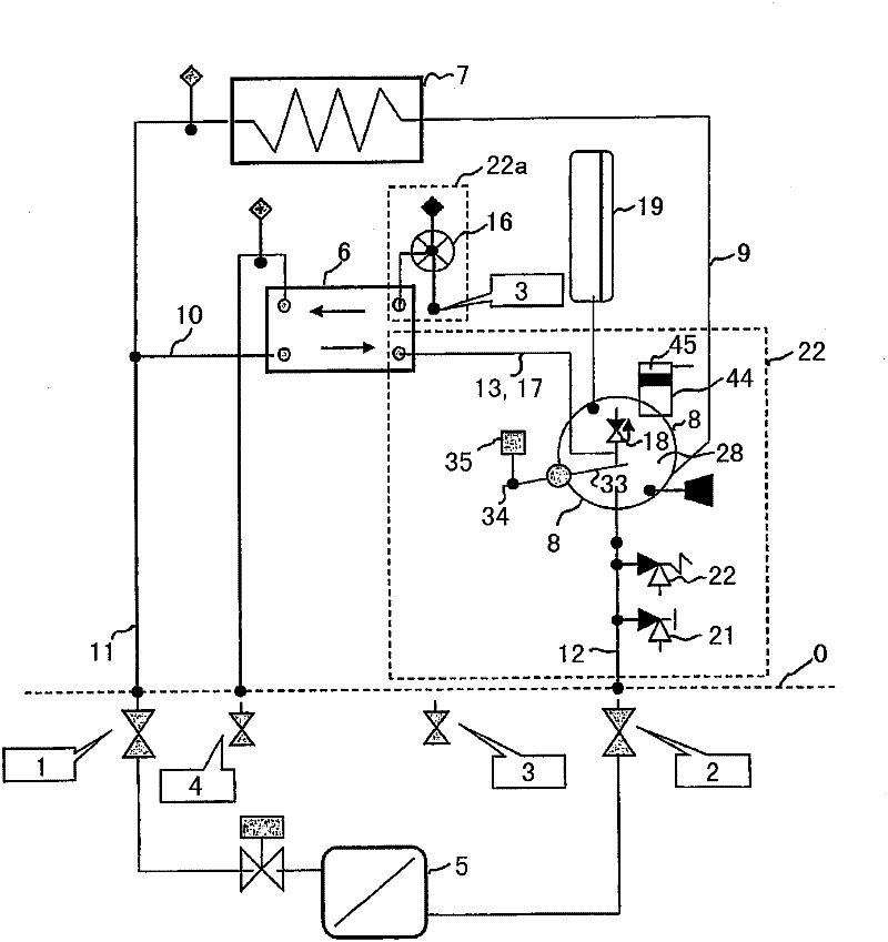 Housing units for heating installations