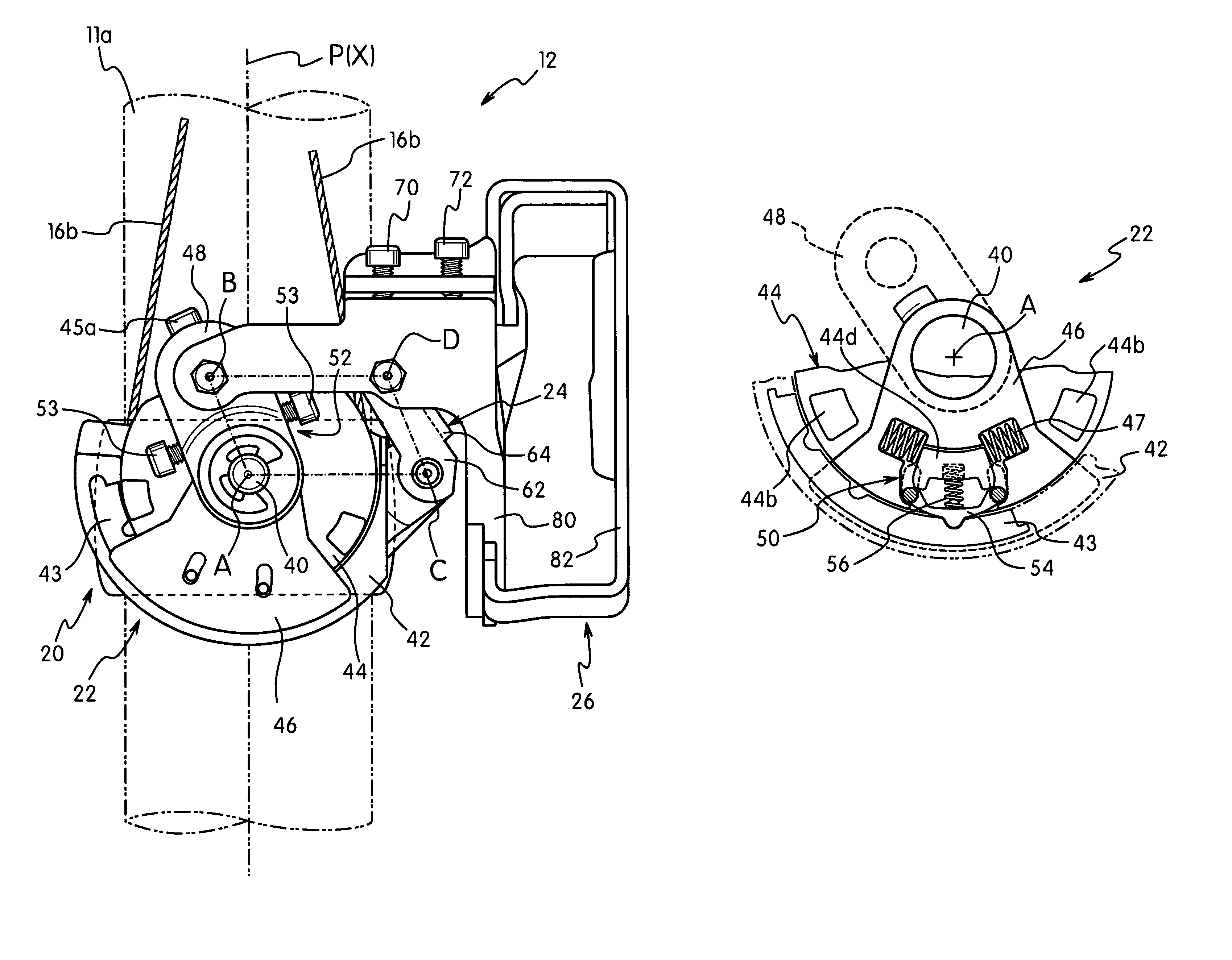Bicycle component positioning device