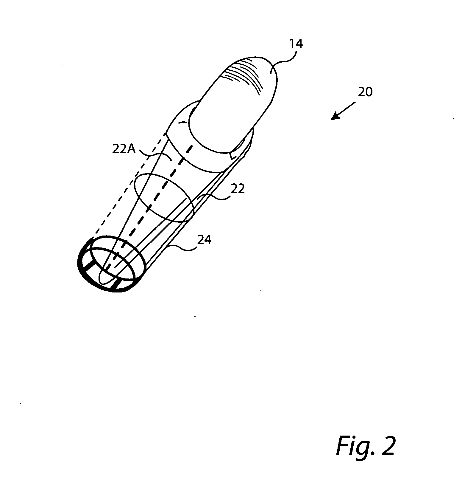 System for reducing residual material retained in a dispenser