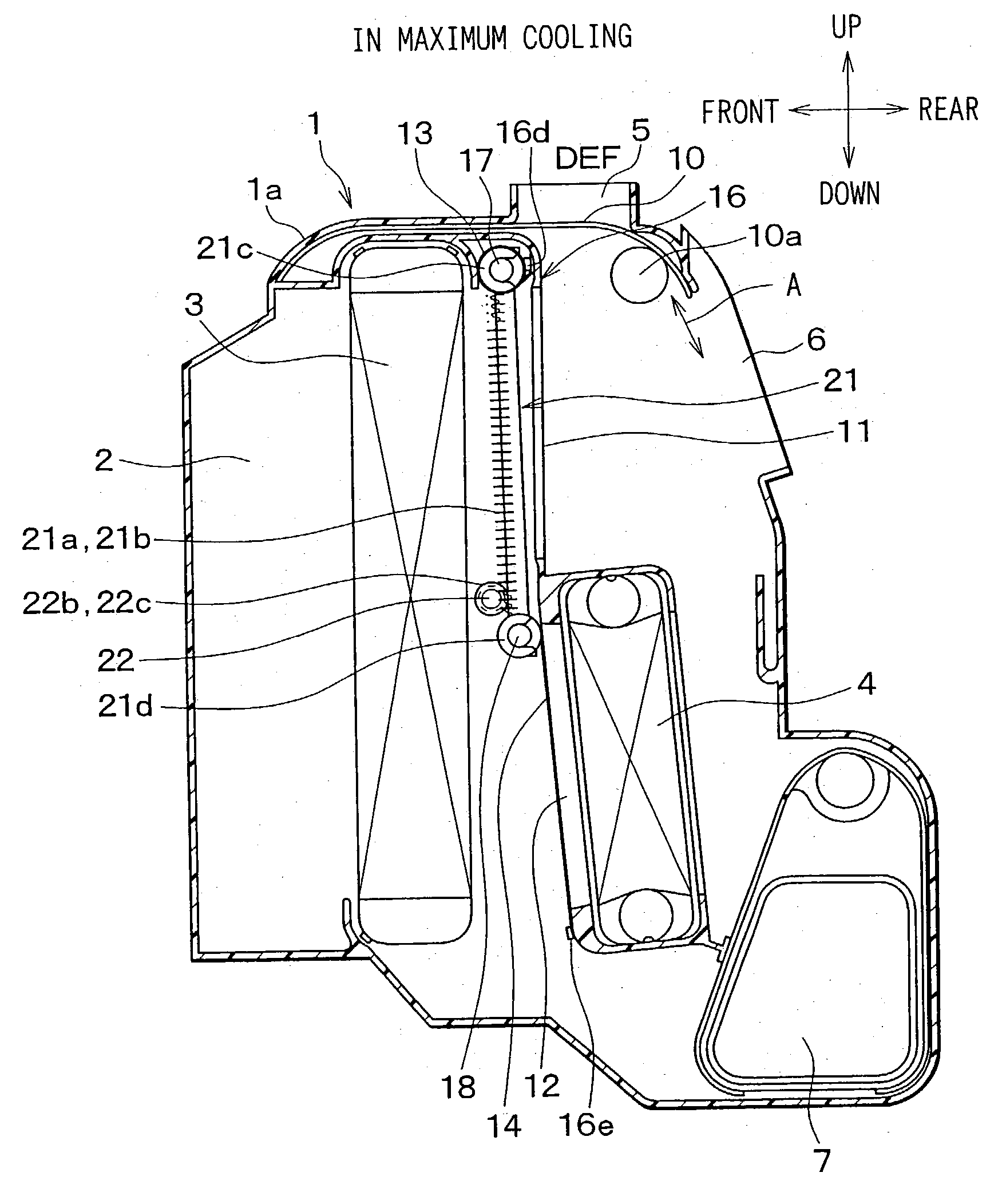 Air-passage opening/closing device