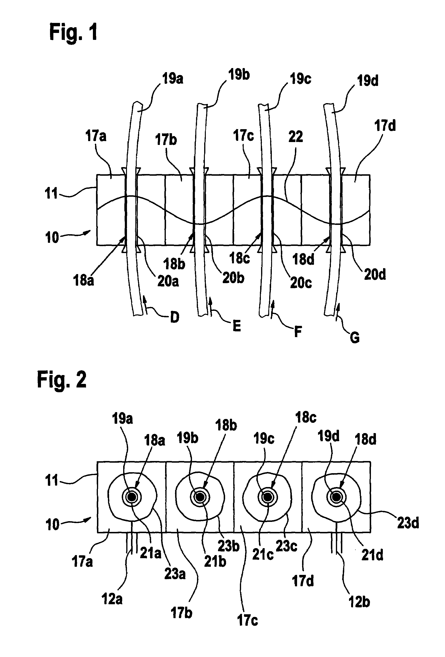 Microwave sensor for measuring a dielectric property of a product