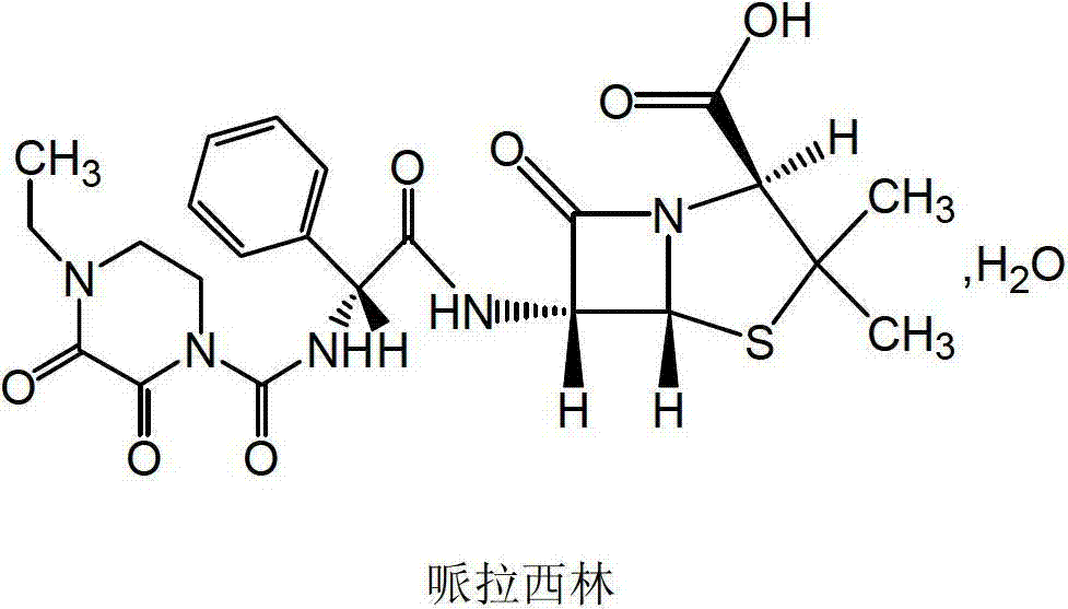 Crystallization method of piperacillin