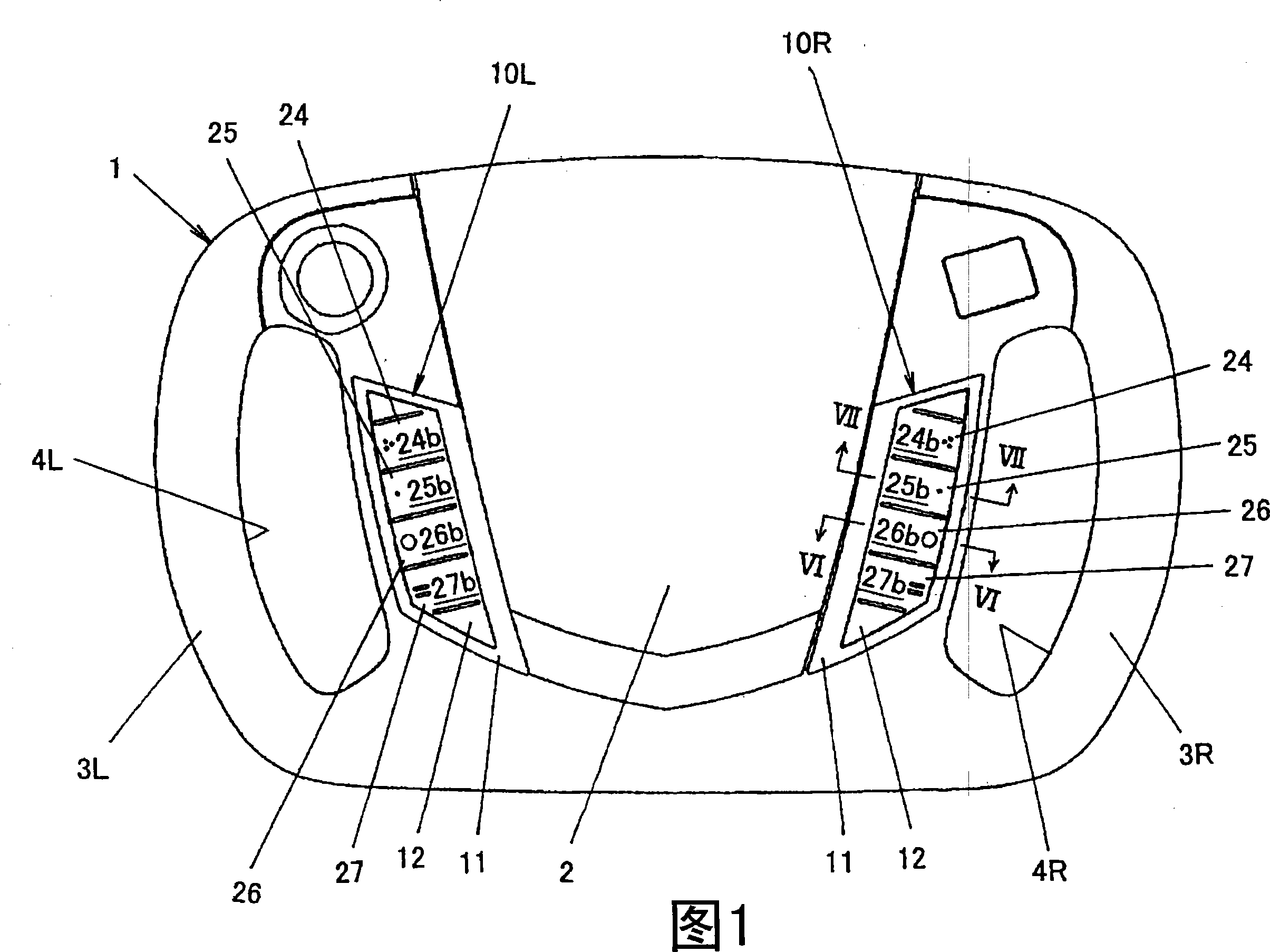 Switch device and steering switch device using the same