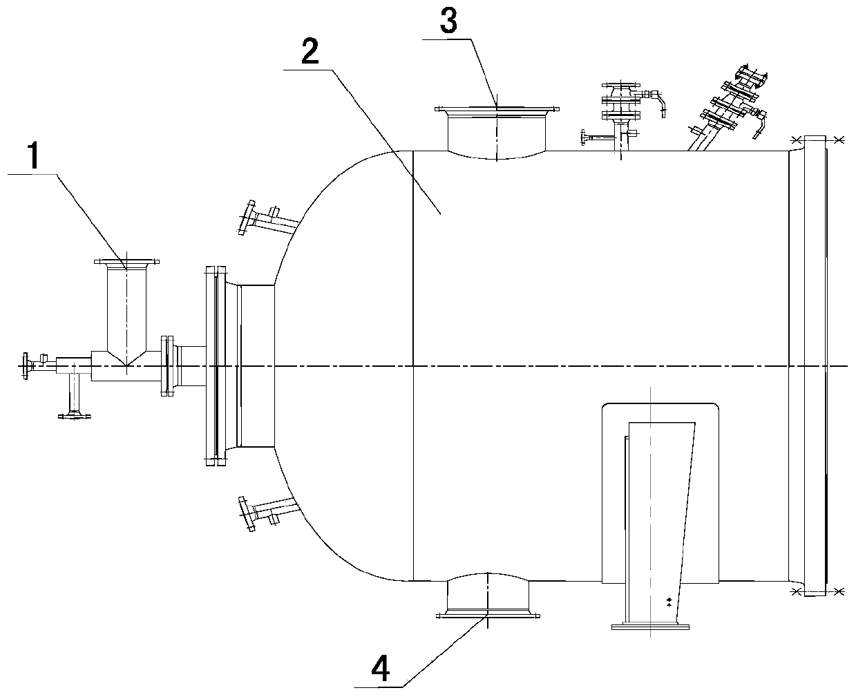 A Ring-Wall Protected Combustion Furnace and Its Numerical Simulation Method for Heat and Mass Transfer