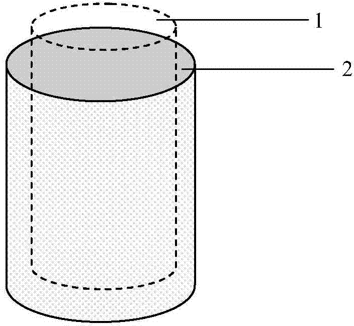 Nickel iridium-oxide composite catalyst and preparation method thereof