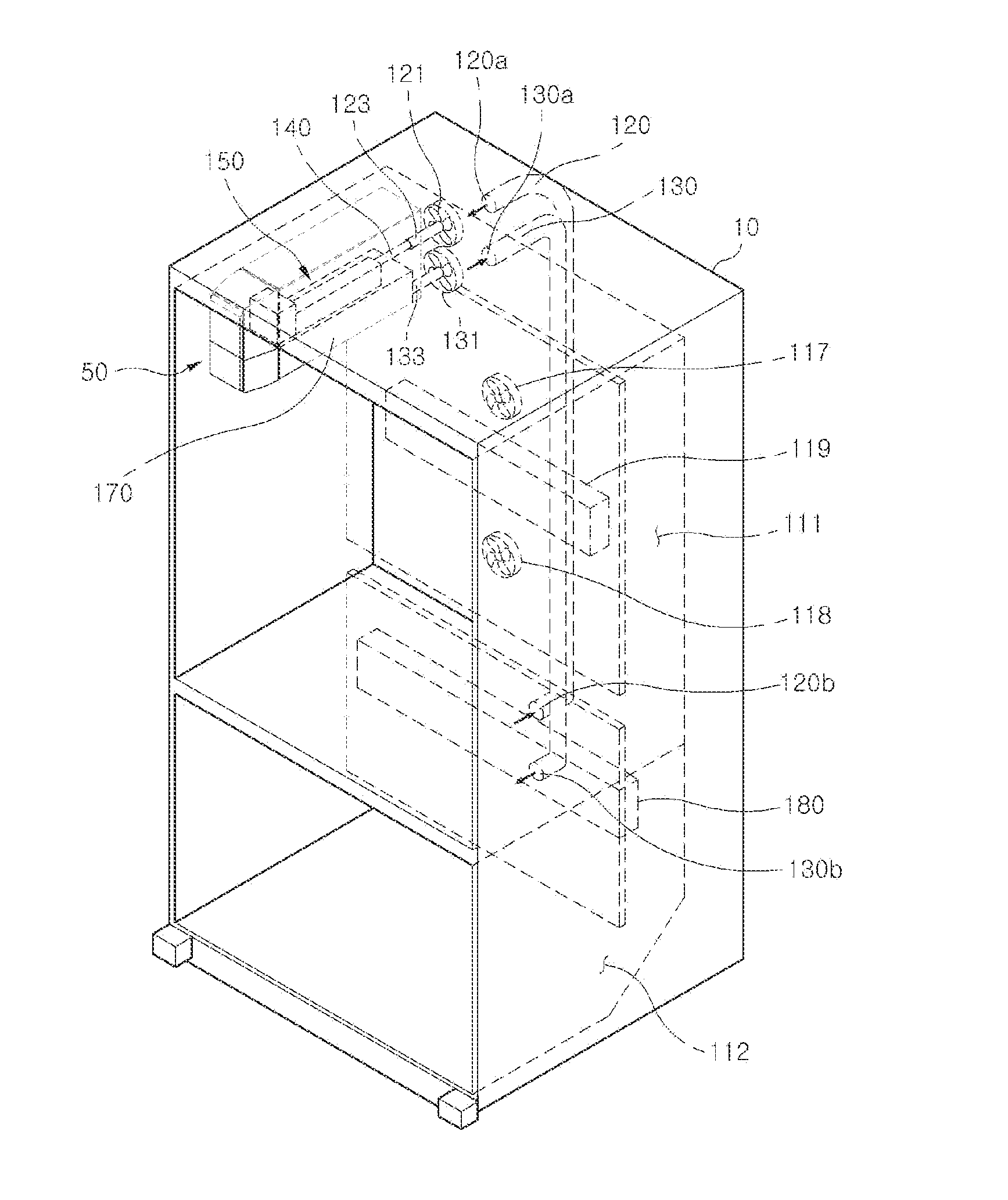 Cool air circulation structure of refrigerator and method for controlling the same