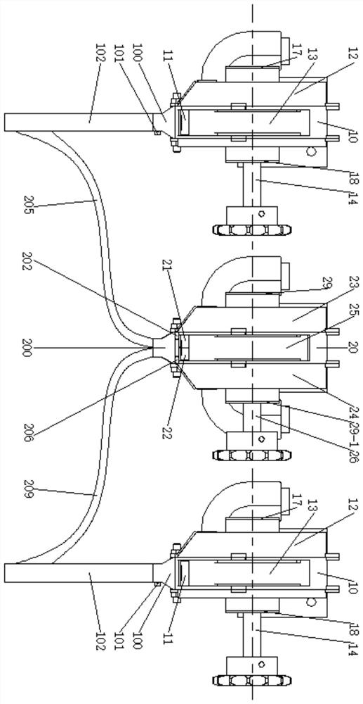 A kind of corn missed sowing and reseeding device and control method