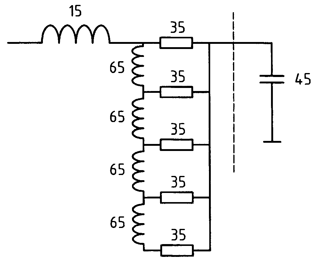 Filter network for motor control systems