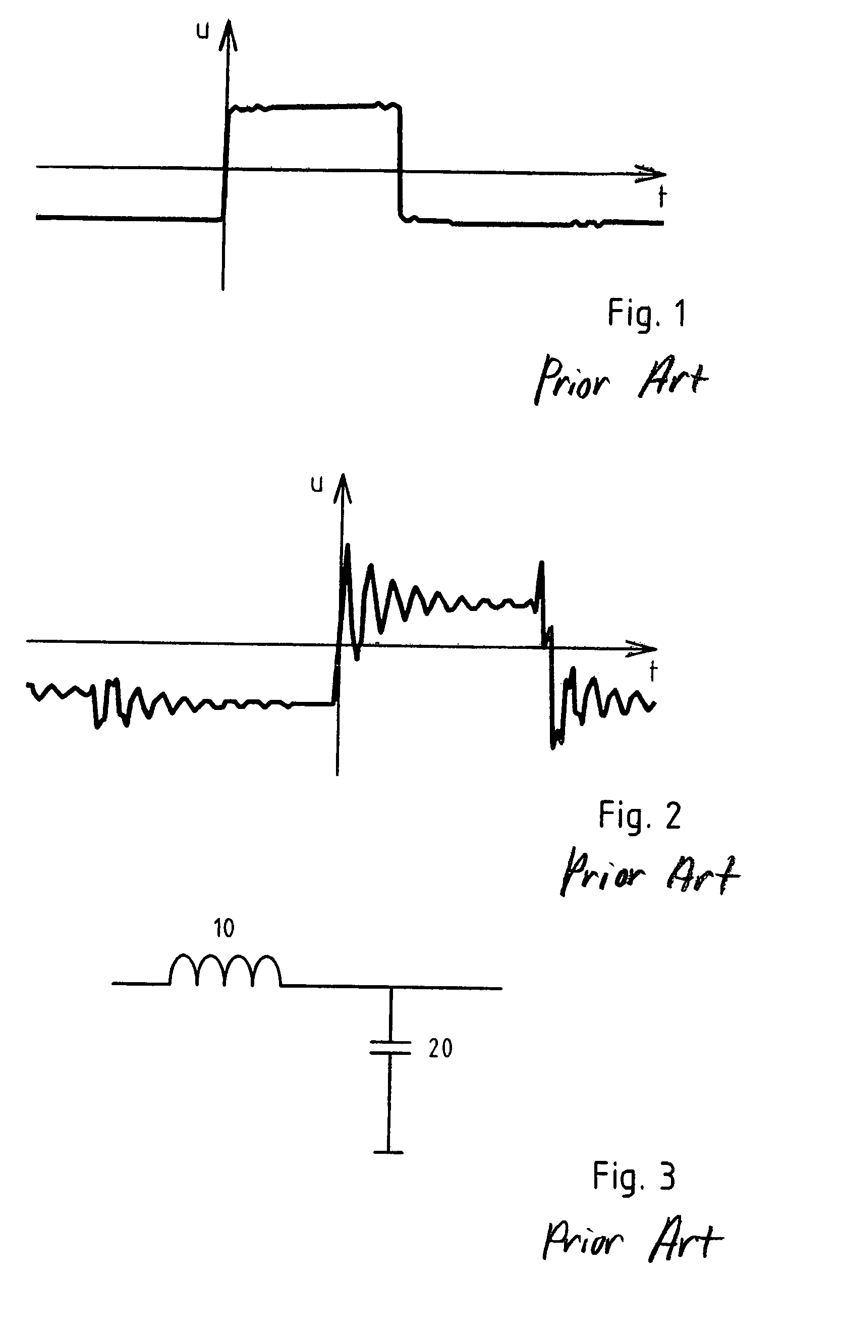 Filter network for motor control systems