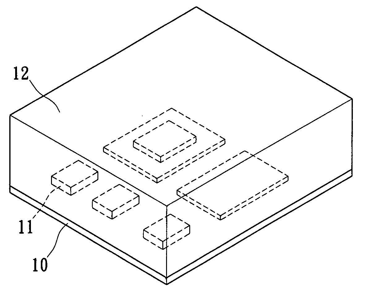 Electronic packaging structure and a manufacturing method thereof