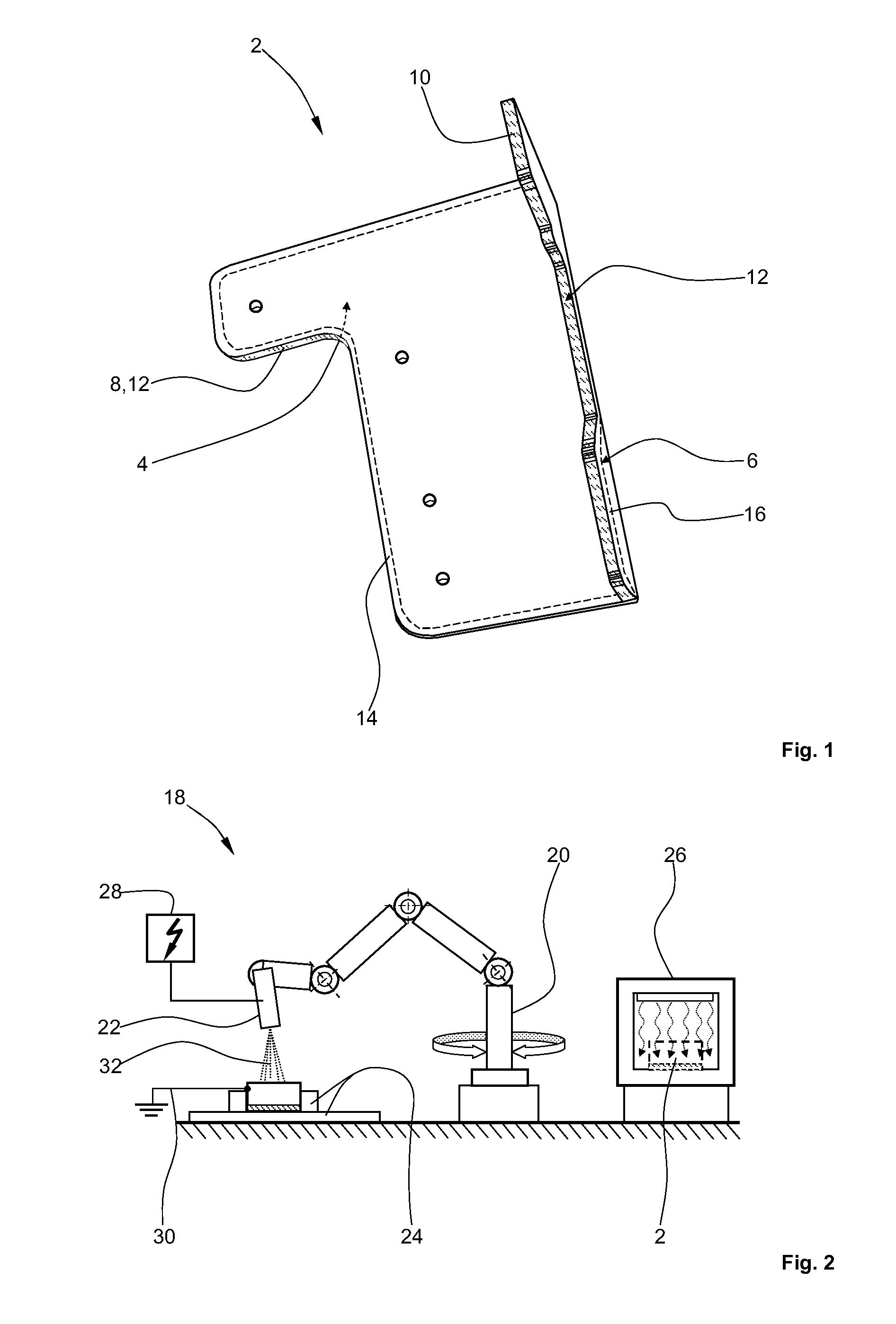 Method for edge sealing a fiber-reinforced component