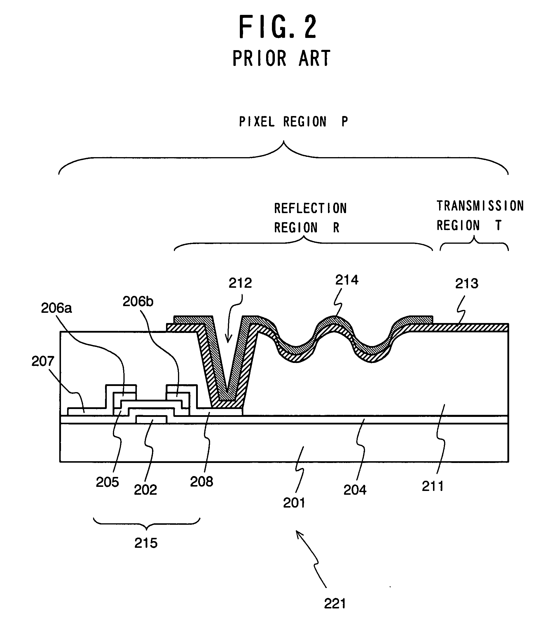 Semi-transmissive type liquid-crystal display device and method of fabricating the same