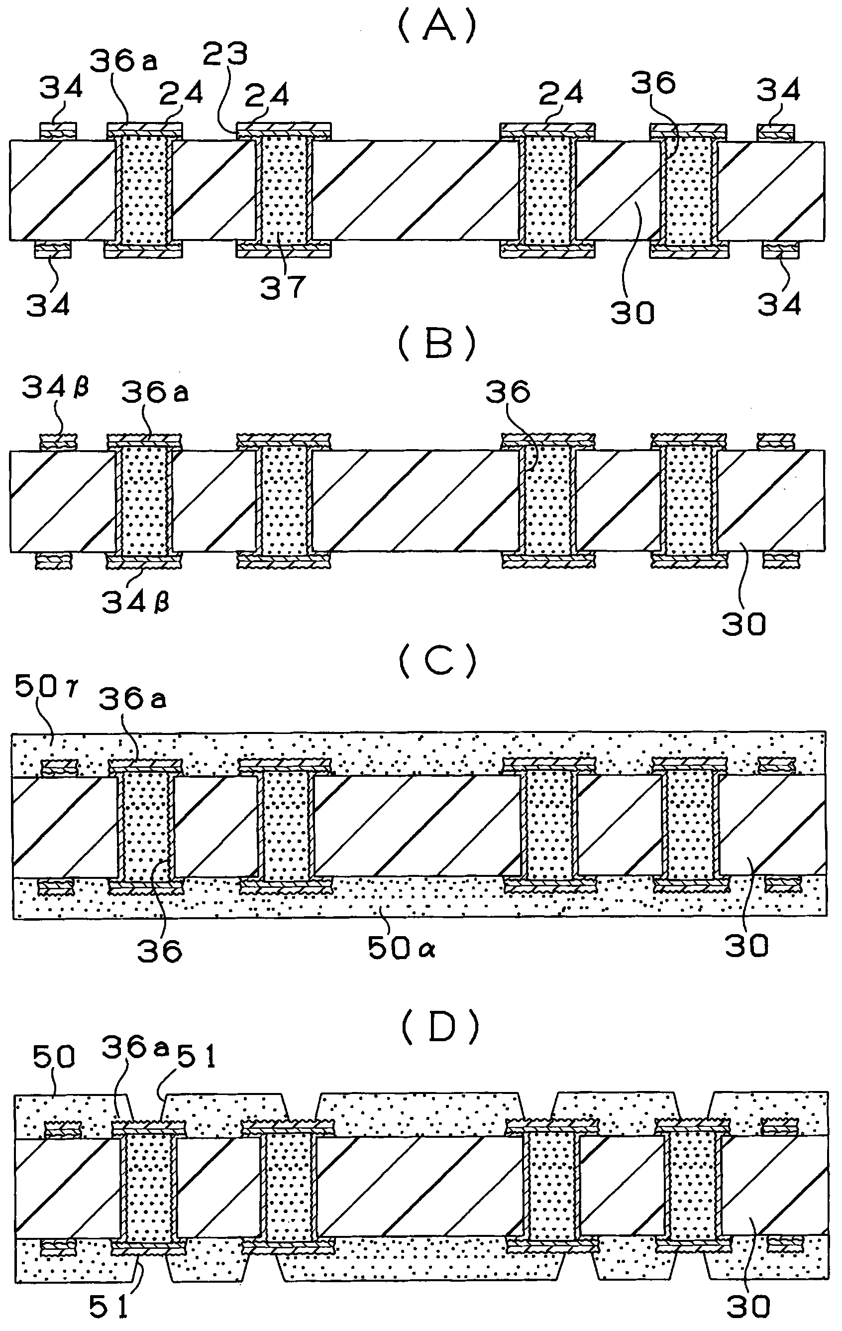 Multilayer printed wiring board and method for manufacturing multilayer printed wiring board