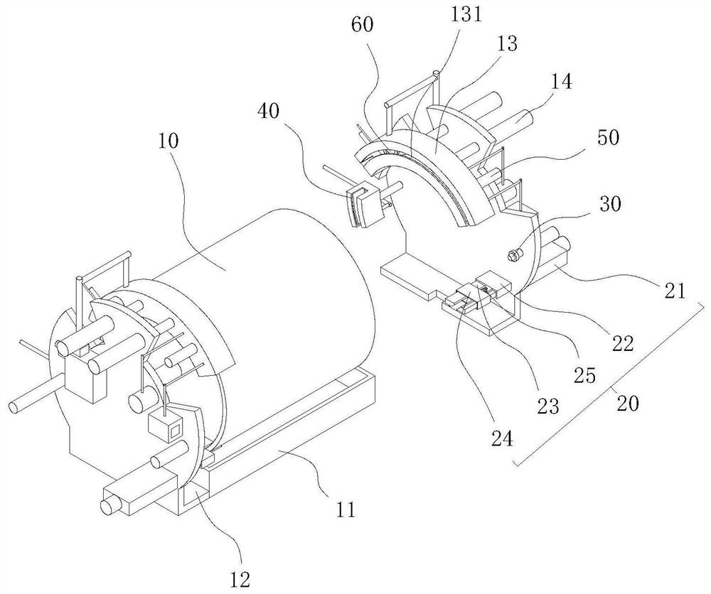 Cathode roller edge grinding device for electrolytic copper foil