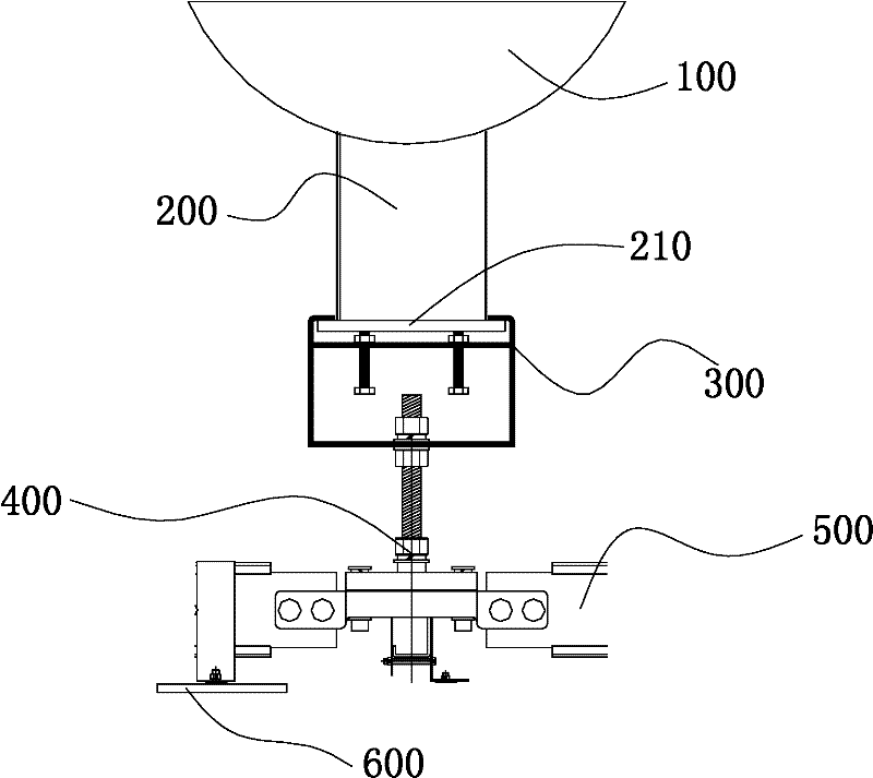 Ceiling system applicable to large-span space steel structure and construction method thereof