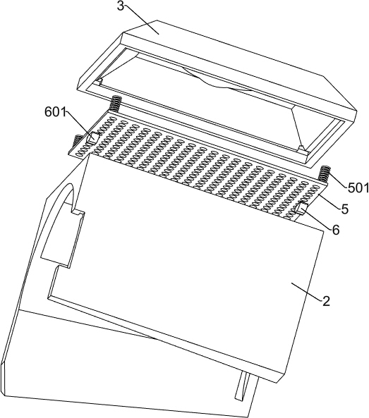 Environment-friendly bale scattering device for livestock breeding