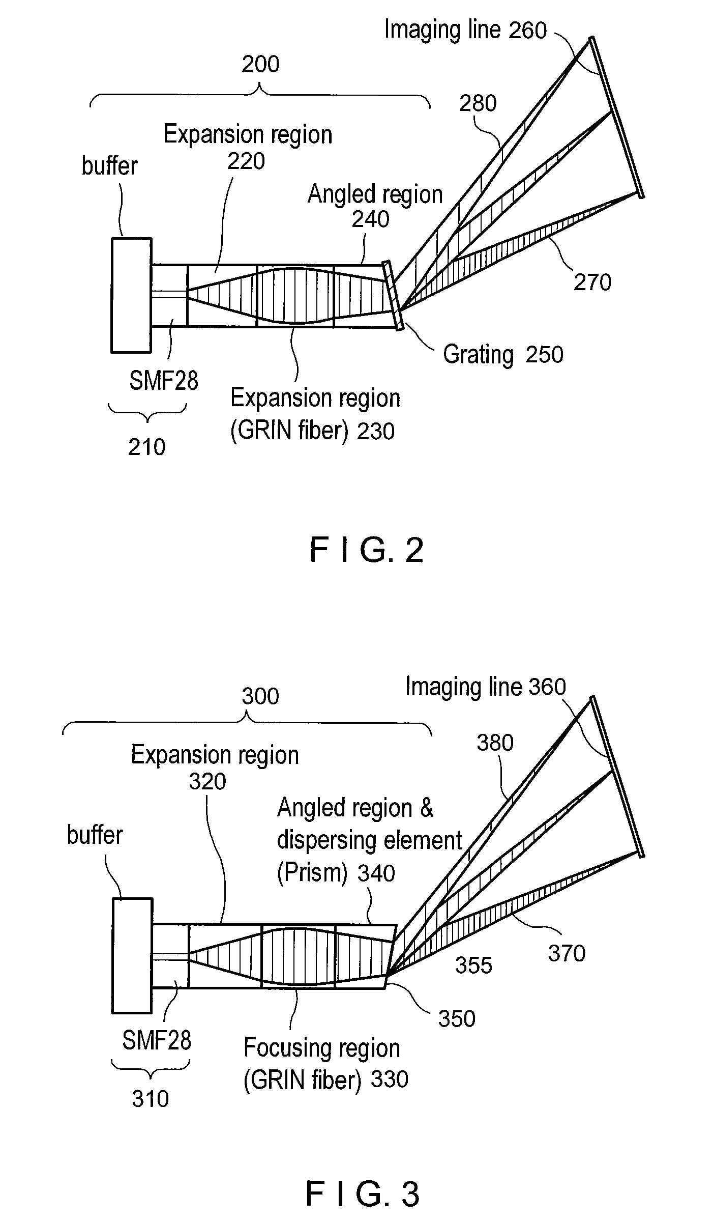 Apparatus for obtaining information for a structure using spectrally-encoded endoscopy techniques and methods for producing one or more optical arrangements
