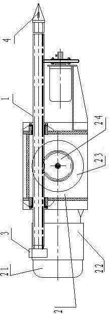 Temperature measurement and control device for stored and stacked materials