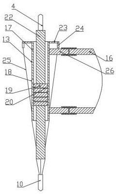 Height-adjustable outdoor air sampling device