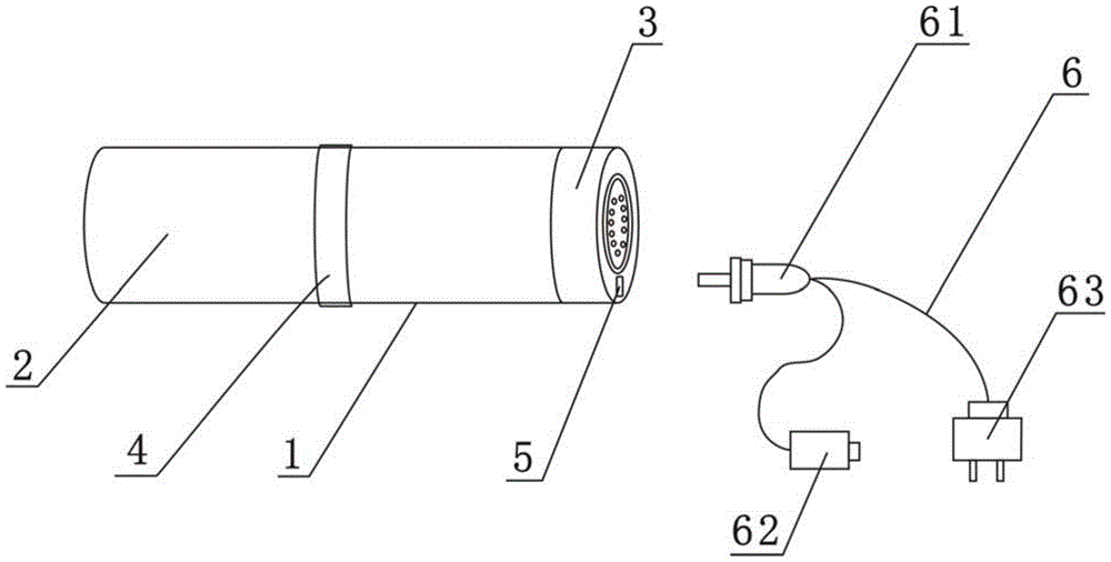 Heating suction device for heating non-burning cigarettes