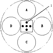 A radio frequency array antenna calibration device