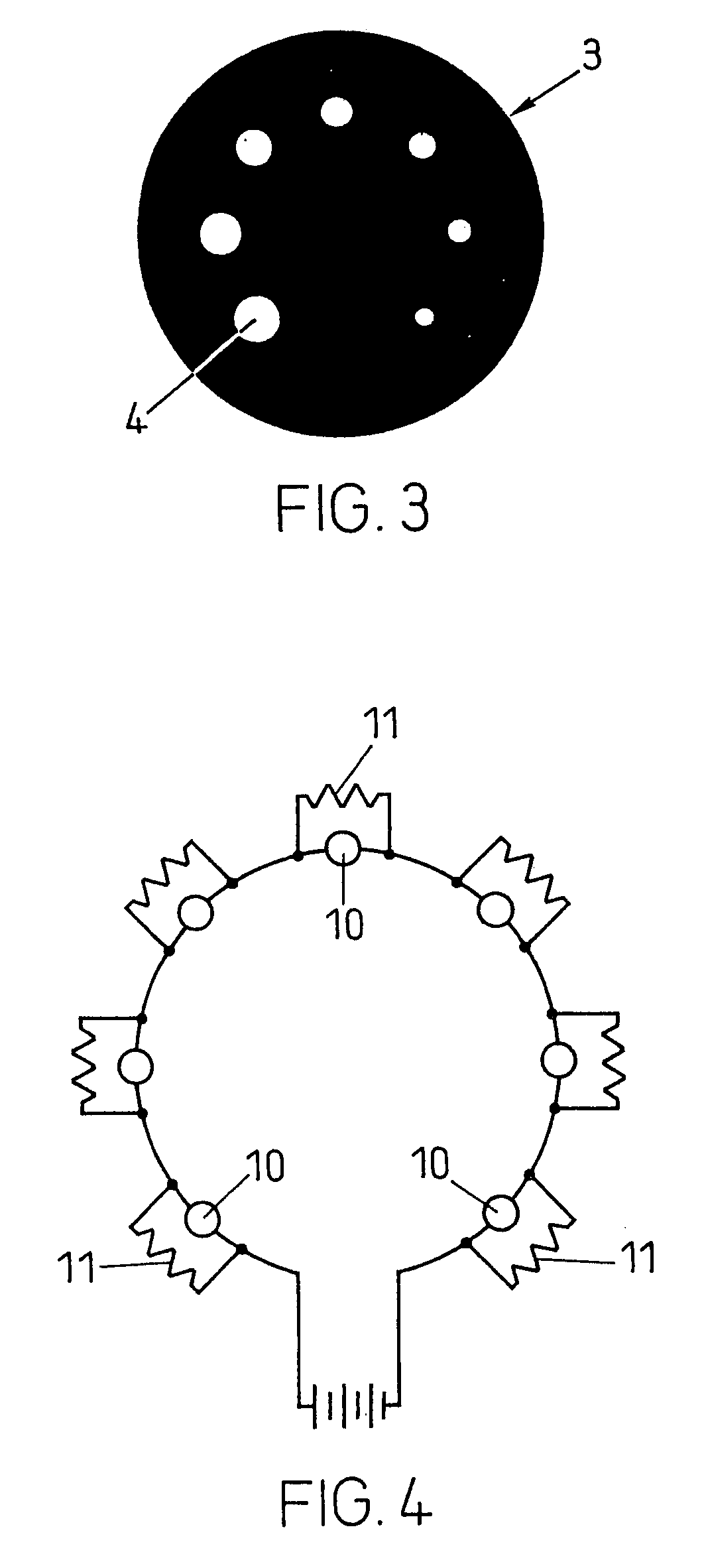 Method for identifying measuring points in an optical measuring system