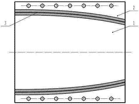 A method for preparing a thin-walled cylindrical part with a curved surface of revolution