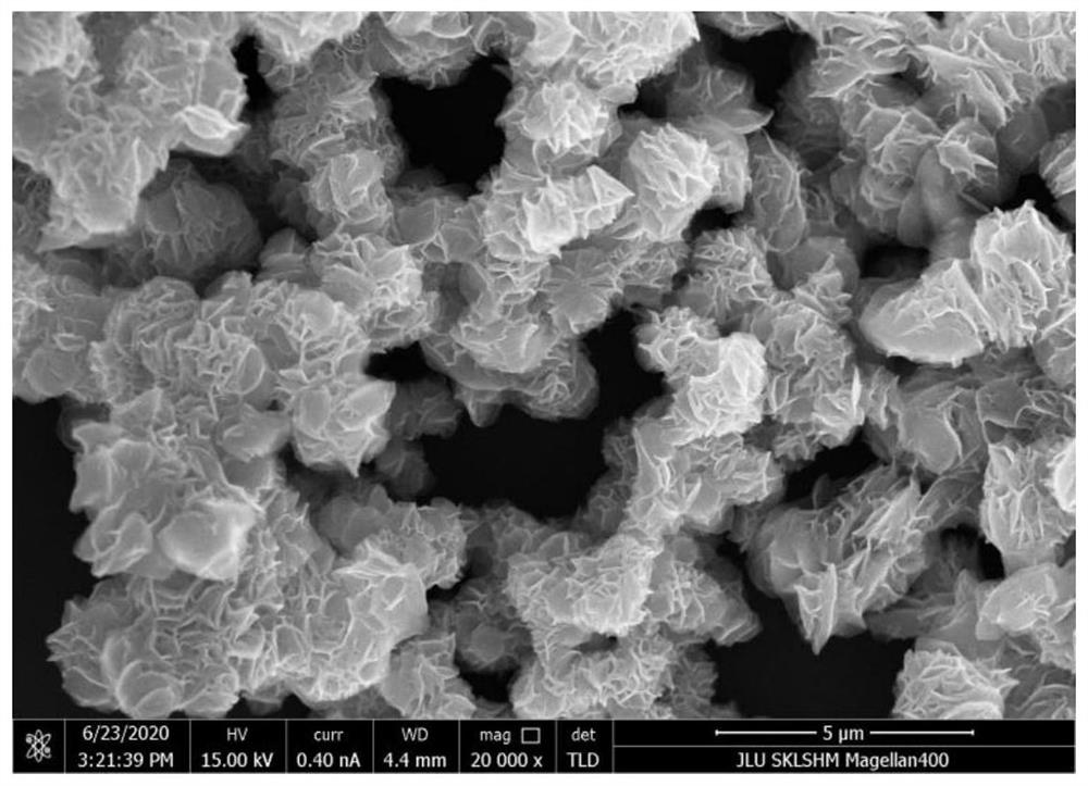 A kind of preparation method of phosphorus and selenium co-doped niobium disulfide nanomaterials