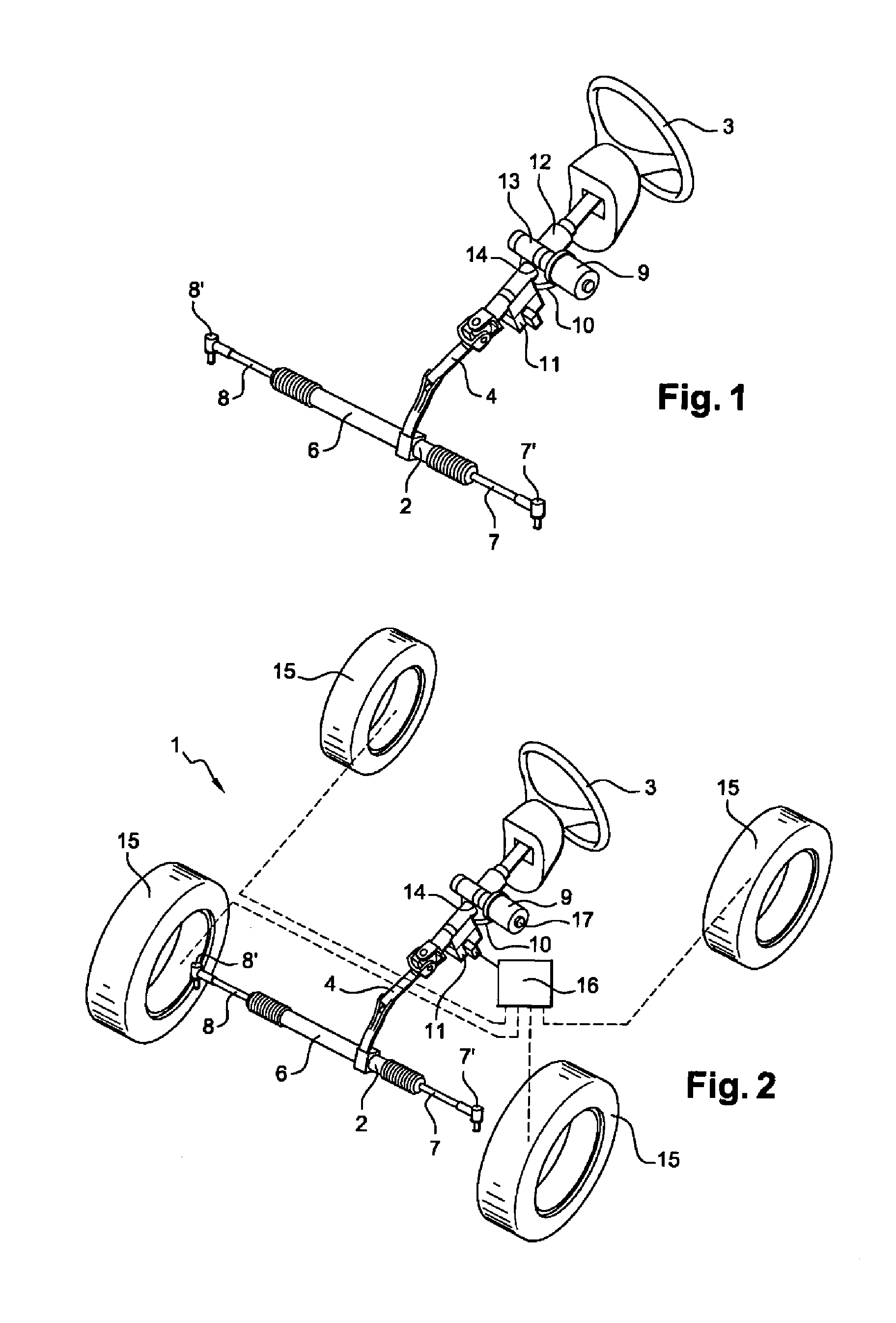 Method for determining the understeering ratio of a vehicle provided with electric power steering and for optionally correcting the power steering